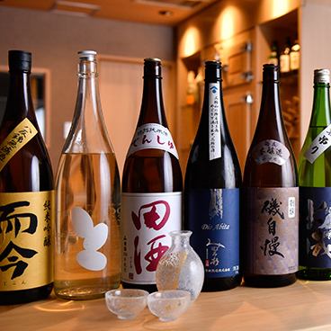 ◆◇お寿司との相性抜群！時期によってラインナップを変えている”日本酒各種”◇◆