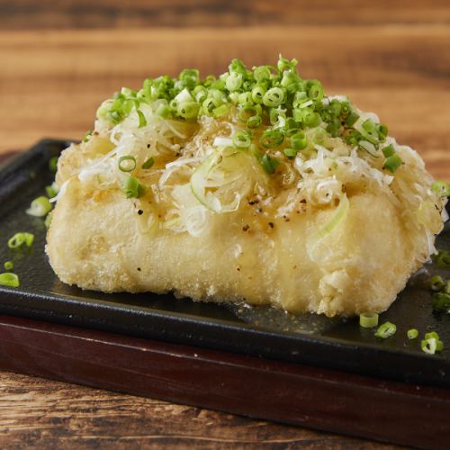 鉄板豆腐ステーキ