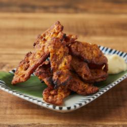 Grilled squid tempura