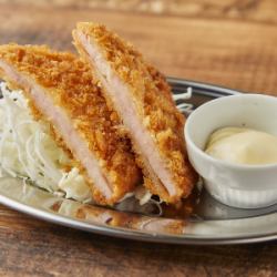 Large ham cutlet