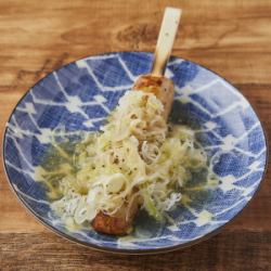 Green onion and salt sauce