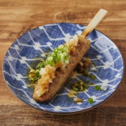 Daikon radish and ponzu sauce