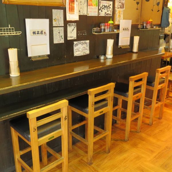 Recommended when you want to enjoy delicious liquor with crispy on your way home from work We are prepared for counter seats so we are also welcome to use one person ◎ We are also offering a variety of kinds of sake .