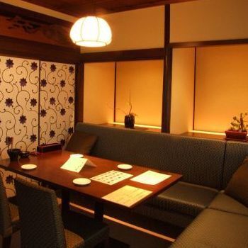 完全個室になります。大事な人とのお食事や接待に最適です