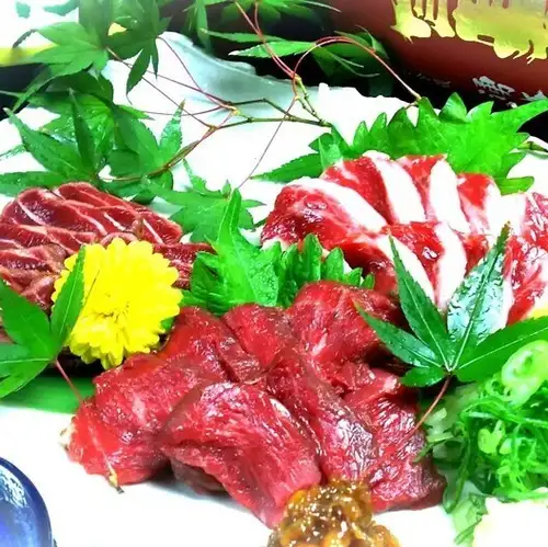 熊本直送!馬刺し三種