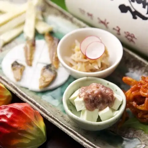 珍味盛合せ(3種)