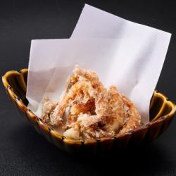ガス海老白扇揚げ