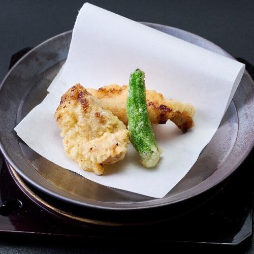 塩麹の旨味とり天