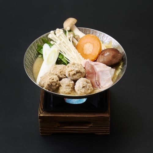 冬野菜と鶏の味噌鍋