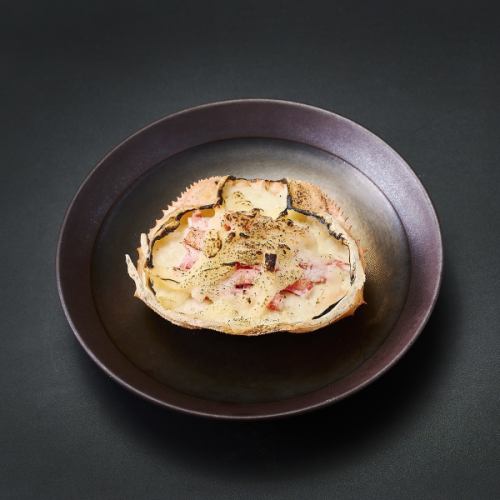 蟹甲羅グラタン