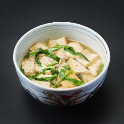 谷口屋のお揚げのきざみうどん