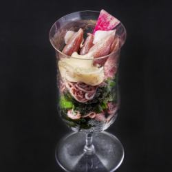 ホタルイカの酢の物