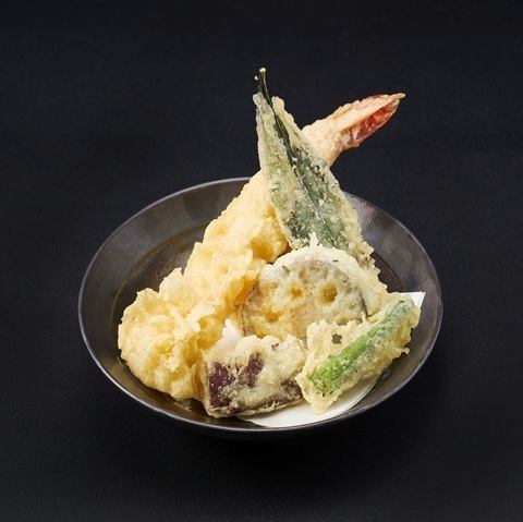 天婦羅五種盛り合わせ