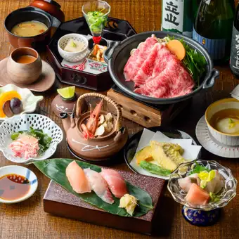【至福の特撰会席】 宴会プラン葵（ランチ）