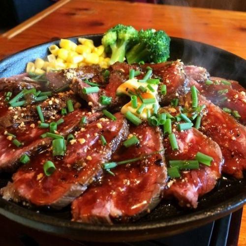 "Aged Harami Steak" by its own aging method