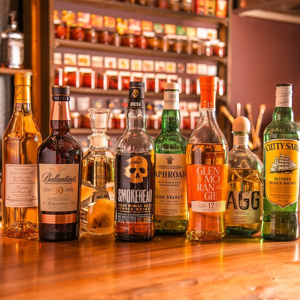 香りと味わいのマリアージュを楽しむ、種類豊富なカクテル