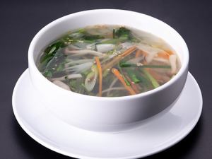 玉子スープ・ワカメスープ・野菜スープ