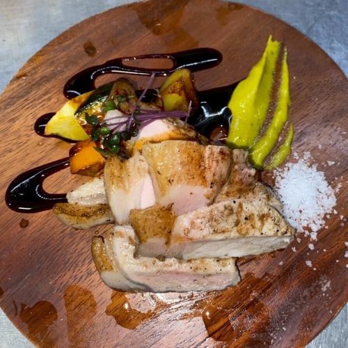 阿寒ポークの炭火焼