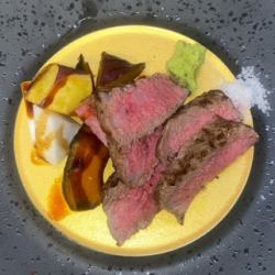 旭高砂牛の炭火焼