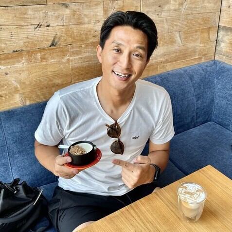 福西さんの蕎麦茶プリン