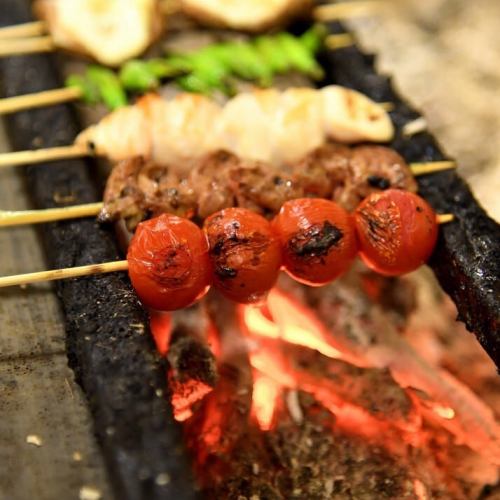 こだわりの串料理♪