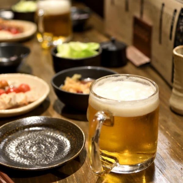 時間無制限飲み放題やってます！
