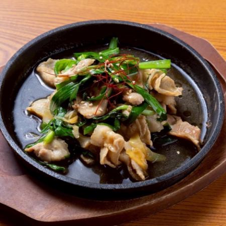 スタミナ鉄板!ニラ豚