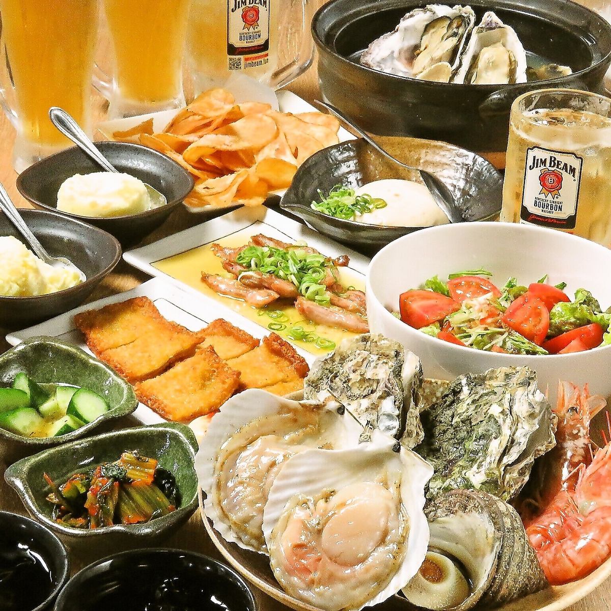 飲み放題付コ―スで宴会OK！4500円が人気！