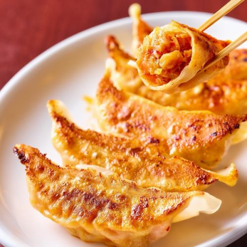 自製泡菜餃子（6個）