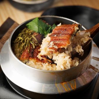 Eel rice pot