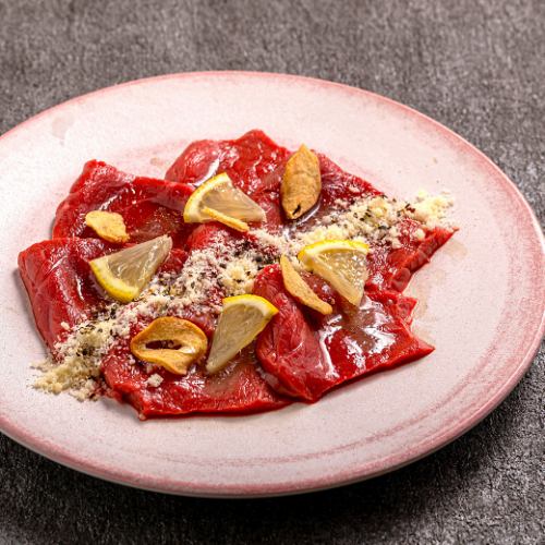 Rare Beef Carpaccio ~Lemon Sauce & Cheese~