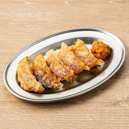紫蘇和明太子餃子