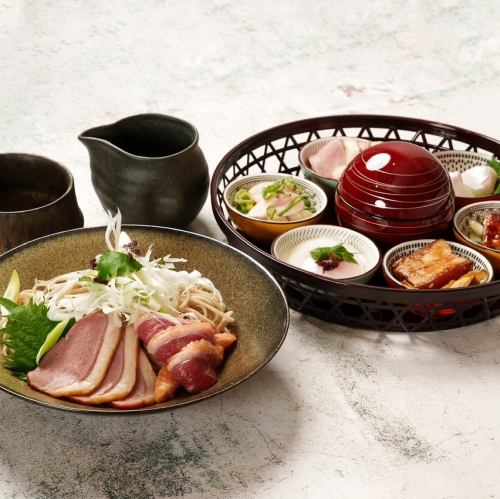 蕎麦前 鴨蕎麦セット