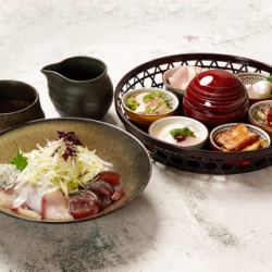 蕎麦前 旬魚うどんセット