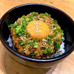 月見つくね丼