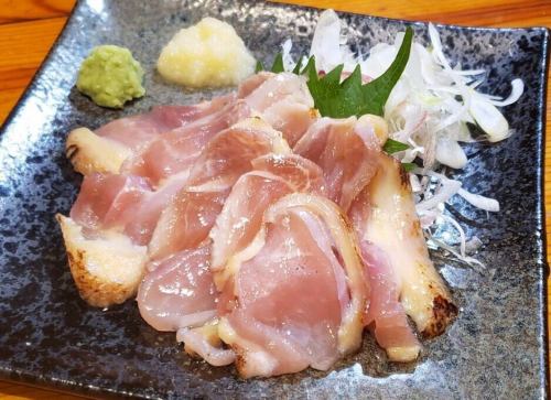 Another specialty: Chicken Tataki