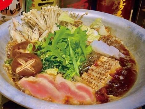 Chicken sukiyaki