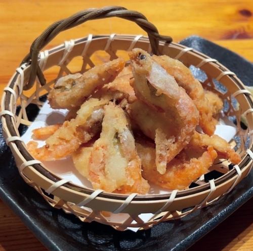 Deep fried sweet shrimp