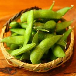 Boiled green beans