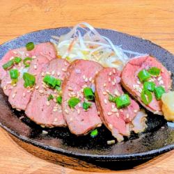 Wagyu Beef Liver Steak Wrapped in Net