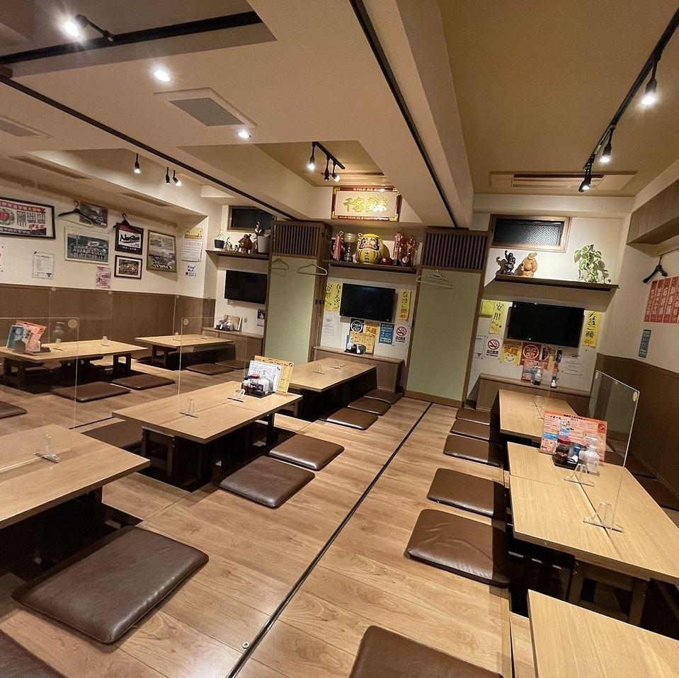 20名様以上の団体様も大歓迎です！広々とした空間で楽しい宴を♪