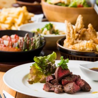 [120 minutes all-you-can-drink included] For various banquets and celebrations! Roast beef and dessert included ♪ 9-course 5,000 yen course ★