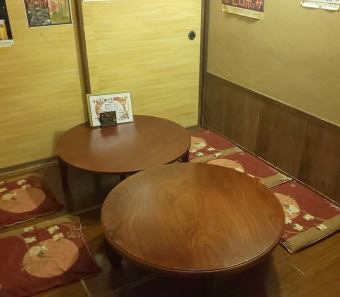 There is also a private room in the tatami room. We are waiting for you with a strong ventilation system.