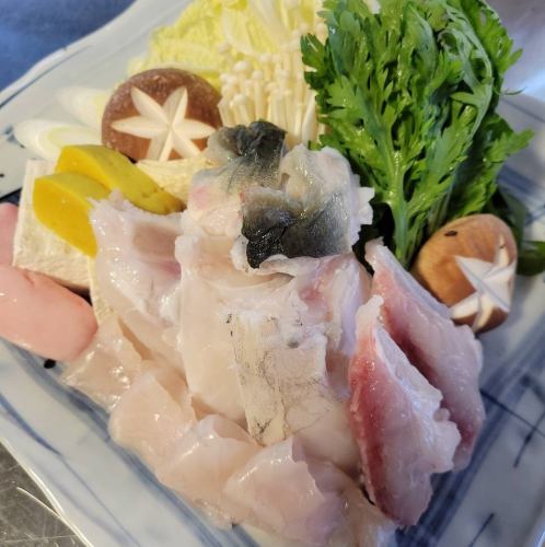 ≪特別な日のお食事に◎≫極上の淡路島三年トラフグを使用!フグの旨味を堪能する”三年トラフグコース”