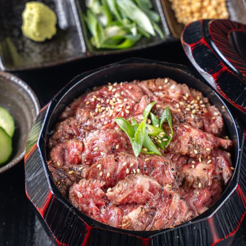 Omi beef charcoal-grilled hitsumabushi set meal