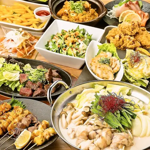 素材にこだわる定番居酒屋料理×食べ飲み放題を満喫♪