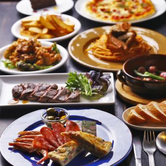 [25 types of all-you-can-drink] Standard course ☆ 12 dishes/4,590 yen (tax included) ☆
