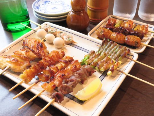 [Enjoy Torigi's specialty skewers] Assorted yakitori (12 skewers)