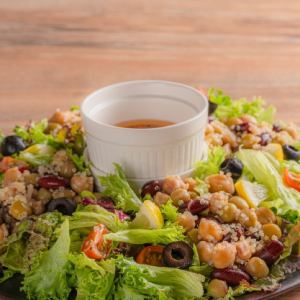 Mixed Bean and Quinoa Salad