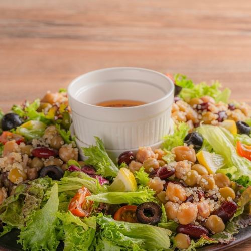 Mixed Bean and Quinoa Salad